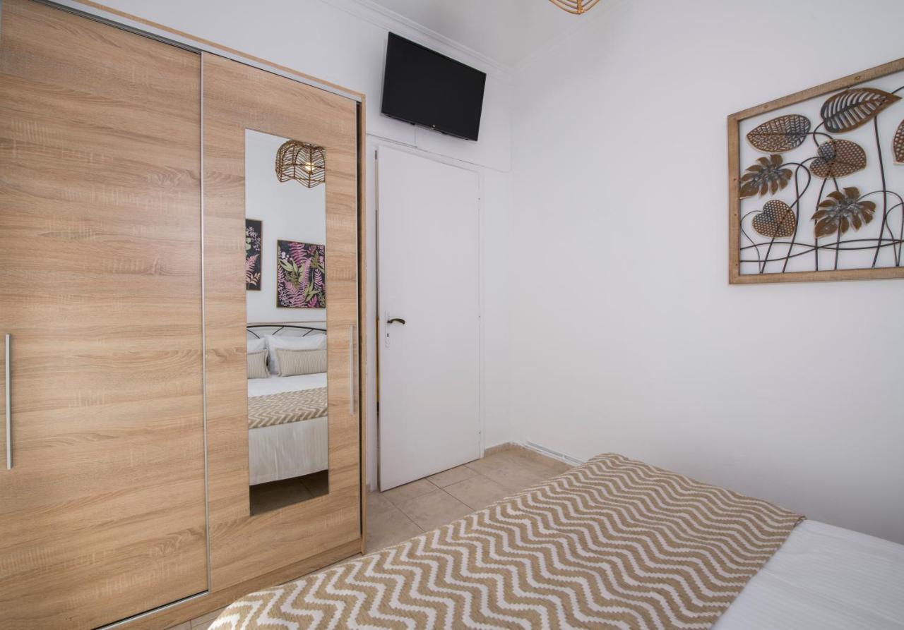 Center Manolia Dream 1 Bedroom Apartment 100M Away From The Beach Hanya Dış mekan fotoğraf